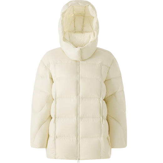 「高货wl」全新升级【铂金会员514/天猫689/差价175】(10327)洛诗琳高级感泡芙羽绒服2025冬季中长款宽松加厚保暖外套 商品图3