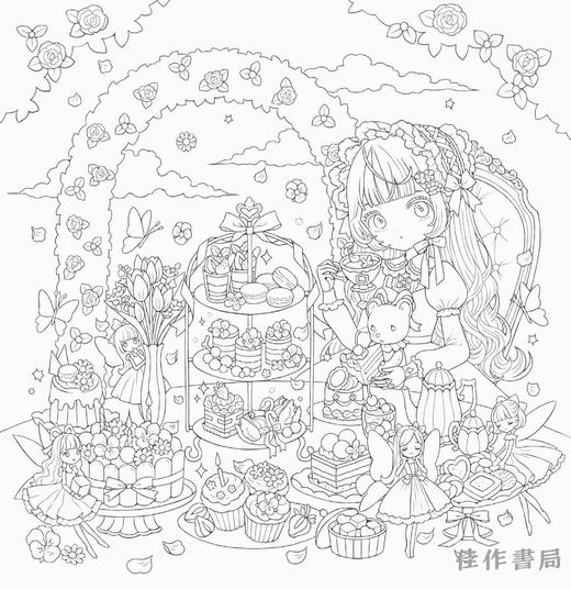 Romantic Gothic: The London Sirosaki Coloring Book / 浪漫哥特风：London Sirosaki涂色书 商品图1