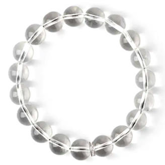 本真之境·天然AA级全净体白水晶能量守护手串 商品图0