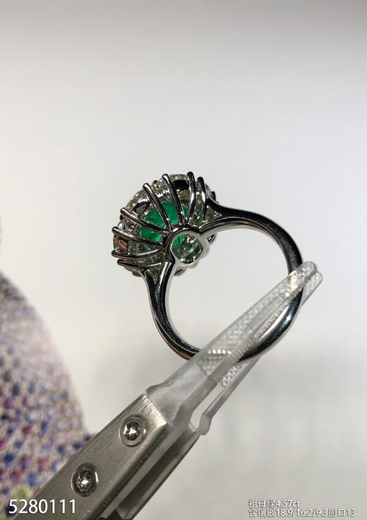 祖母绿戒指【5280111】具体价格微信咨询 商品图4