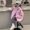 女童外套连帽冲锋衣春秋款2025新款儿童春装衣服洋气童装女孩上衣 商品缩略图2