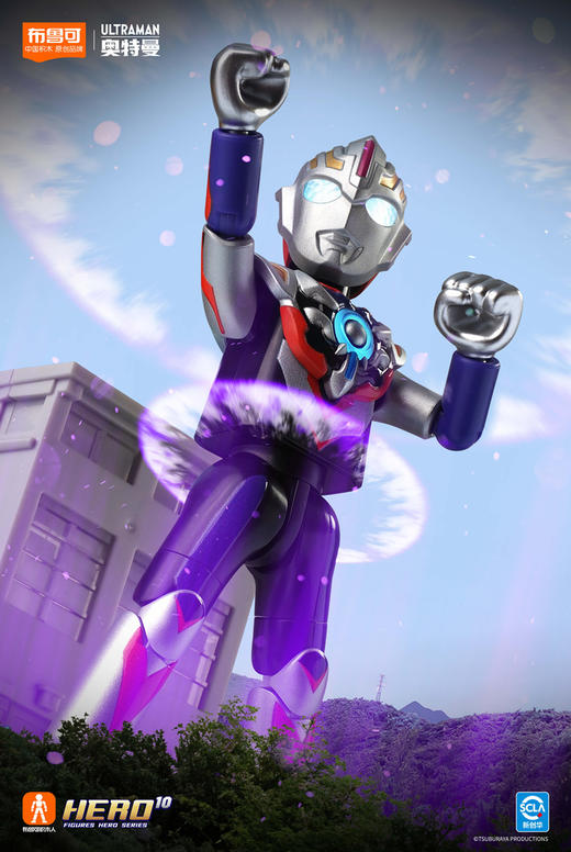 布鲁可奥特曼积木人闪耀版第10弹第十代欧布大隐藏发光收藏手办（盲盒随机款） 商品图5