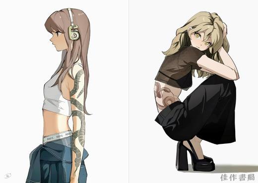 Yukina Artworks & Fashion Sketches / 雪奈绘作与时尚手稿 商品图3