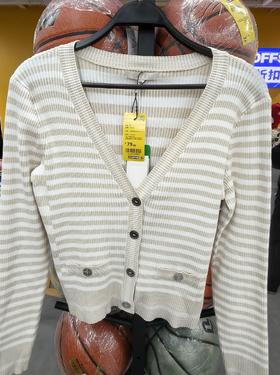 79.9秒杀GUESS女士V领小衫（线下同时售卖  不保证有货）633023-CY