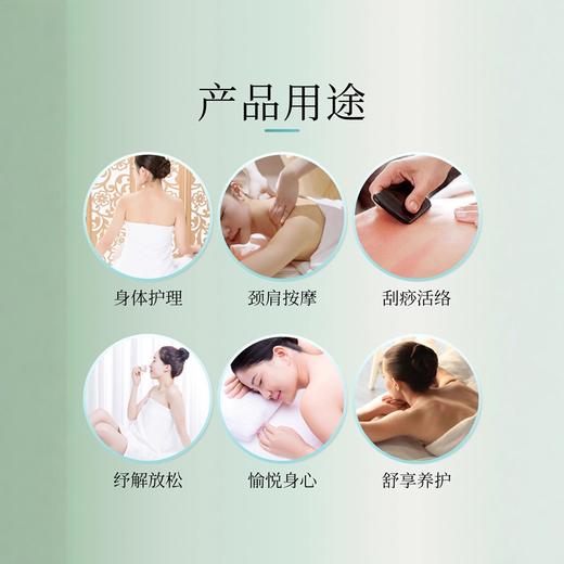 艾草生姜按摩精油全身通经络发热美容院spa专用开背推拿刮痧精油 商品图2