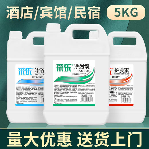 大桶洗发水沐浴露护发素理发店浴场酒店宾馆专用补充装清批发代发 商品图0