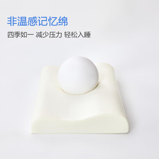 本屋Y2零压护颈枕助睡眠记忆棉枕芯成人酒店学生宿舍专用枕头 商品图3