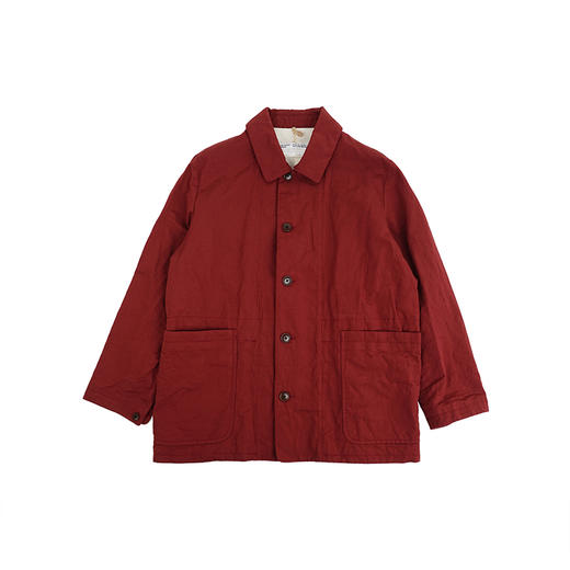 YAECA Short Overcoat(Unisex) 男女中性款棉麻宽松短风衣外套 商品图4