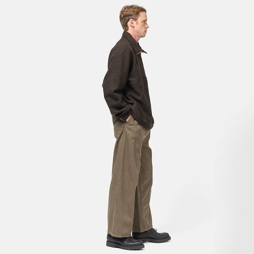 YOKE Denim 3pleated Wide-leg Trousers 水洗牛仔阔腿裤 商品图2