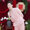 法小曼*子珍专款/春秋高端粉色面试职业装套裙女设计感小香风 商品缩略图5