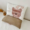 【YW】无忧购【甄选】大版儿童卡通小动物牛奶暖绒豆豆枕芯秋冬可拆卸幼儿园枕头套001（截单后3-5天发货) 商品缩略图5