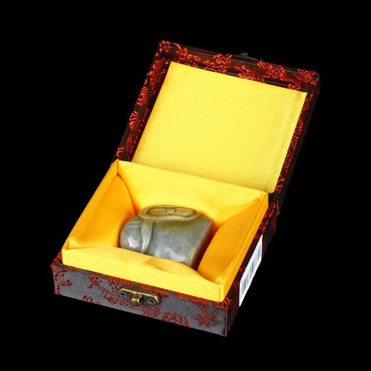 孤品017469昌化石荷钮巧色随形章藏书章闲章-3.6*2.0*4.6cm 商品图5