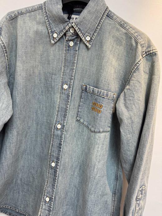 女款字母牛仔外套la017 商品图2