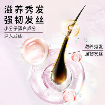 睿嫣（ReEn）LG润膏洗发水洗护合一洗头膏滋养柔顺留香舒盈臻护250ml*2 /个人护理 /洗发护发 /洗发水 商品图5