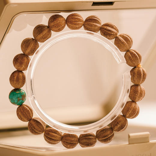 *自营*定心香香珠手串 | 绿松石香珠手串佛珠天然香料手工珠子文玩手链男女手链中式。 商品图9