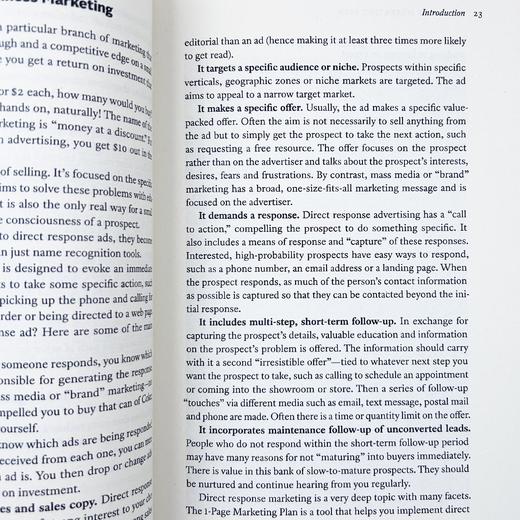 一页纸搞定市场计划 英文原版 The 1 Page Marketing Plan 获取新客户 赚大钱 英文版进口原版英语书籍 商品图2