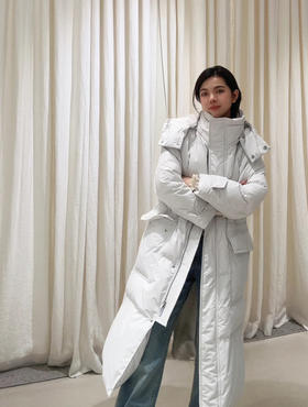 123-7 ed长款冬季鹅绒服