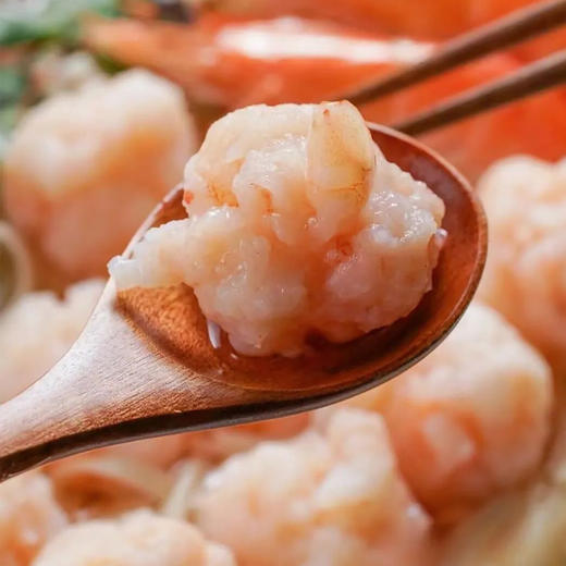 大洋世家鲜虾滑，3040规格南美白对虾，个大肉紧，Q 弹加倍【G】 商品图0