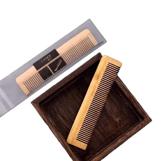 酒店梳子客栈木梳竹梳定 制LOGO高端会所宾馆木头梳厂家批发便宜 商品图4