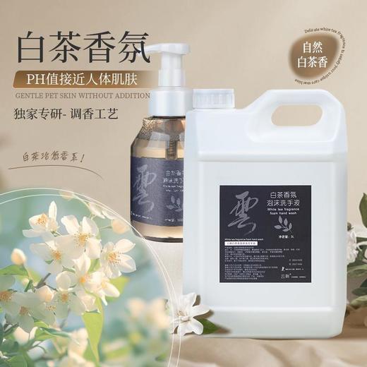 白茶香大瓶装按压手部泡沫清洁酒店民宿洗浴家用厂家批发洗手液 商品图3