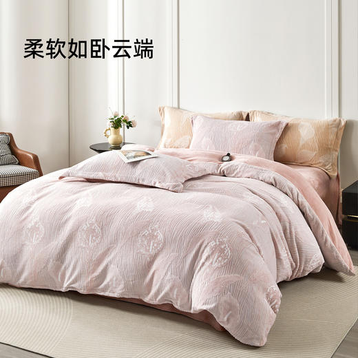 奥若拉 楼兰雕花绒四件套200*230cm 商品图2