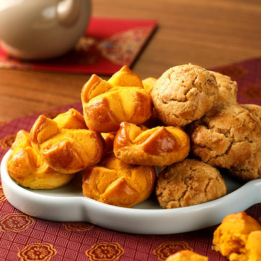 【唐宫臻味礼盒】皇家2025春节年货礼盒装中式糕点过年走亲戚送礼品新年高端点心团购925g 商品图4