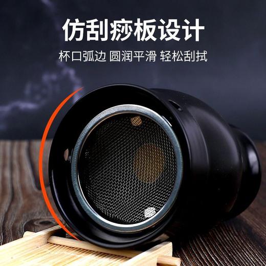 紫砂艾灸罐家用陶瓷罐刮痧多功能随身双层美容院艾灸盒仪器艾柱 商品图2
