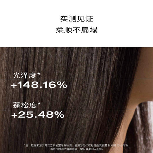 浴见 红松籽轻盈柔顺洗发露400ml 商品图9