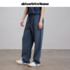 absorbrelease ab白噪蓝色针织卫裤男宽松直筒长裤男士裤子休闲裤 商品缩略图0