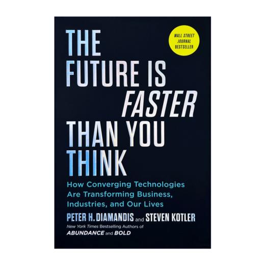 未来比你想象的要快 英文原版 The Future is Faster Than You Think 精装 英文版 进口原版英语书籍 商品图1