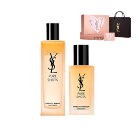   【双12特惠】【新品】圣罗兰夜皇后调皮水乳补水套盒 调皮水精华150ML+调皮乳液75ML+礼盒礼袋 调皮水精华水补水保湿改善暗沉细腻毛孔平整肌肤 调皮乳液 保湿维稳