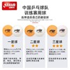 CD40B红双喜赛顶40+二星乒乓球比赛专用白色（十个装） 商品缩略图2
