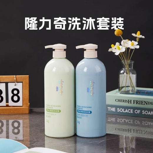 隆力奇草本净爽洗发水沐浴露深层清洁酒店宾馆民宿美发理发店专用 商品图0