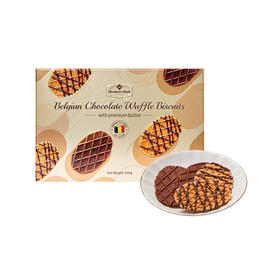 MM 山姆 Member's Mark 比利时混合巧克力薄脆华夫饼干 420g