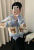 Stay2Weeks 韩系小熊提花休闲洋气羊毛开衫 21919 商品缩略图0