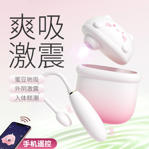 【女用器具】谜姬 布丁喵吮吸跳蛋  [旗舰品 联系负责人/备案改价] 商品图2