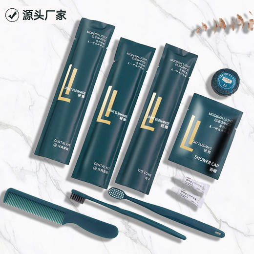 星级酒店高档宾馆专用一次性洗漱用品套装一次性牙刷牙膏软毛牙具 商品图3