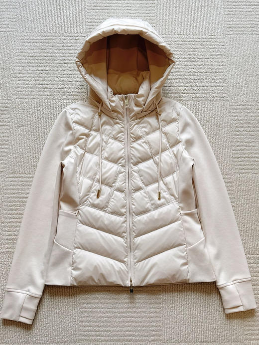 123-6 拼接轻薄短款鹅绒服 商品图11