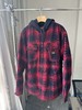 贝壳三 美式学院风加厚格子连帽棉衣男士复古宽松棉服C120308 商品缩略图2