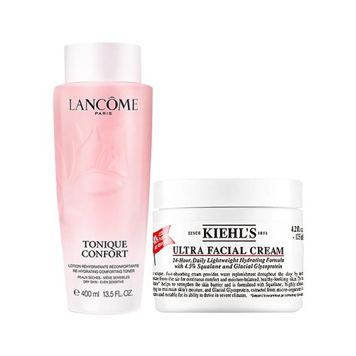 【补水保湿CP】Lancome 兰蔻新版粉水400ml+Kiehl's 科颜氏高保湿面霜125ml 香港直邮C 商品图9