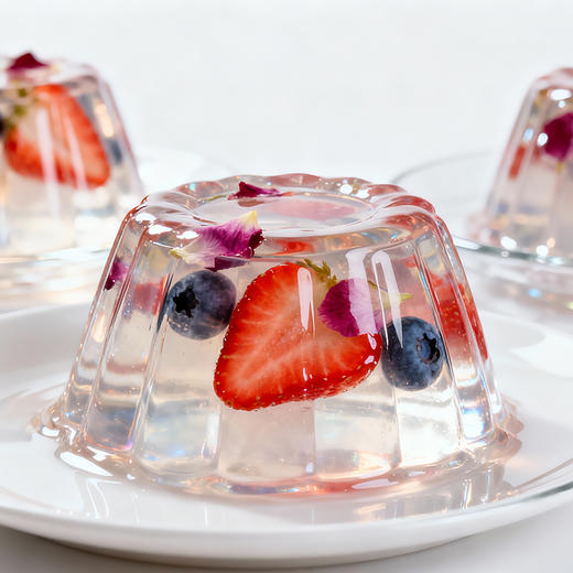 味群水晶果冻粉1kg冰冰粉商用爱玉冻茶冻粉奶茶店店专用原料水果布丁果冻免煮 商品图2