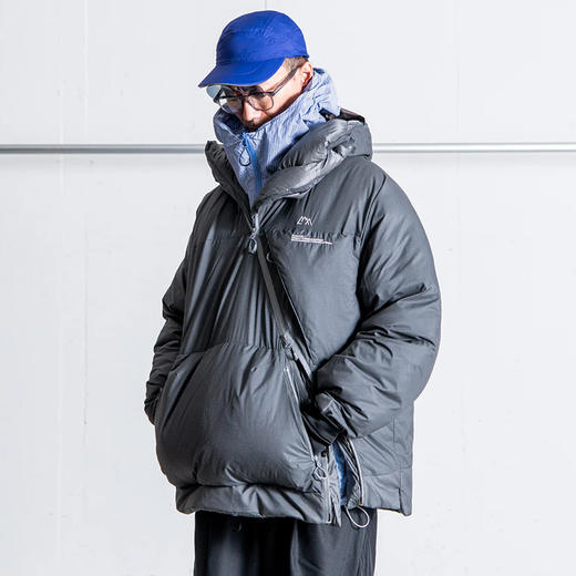 COMFY CMF 高强度防水透湿户外机能性斜拉链超轻量连帽羽绒服 商品图1