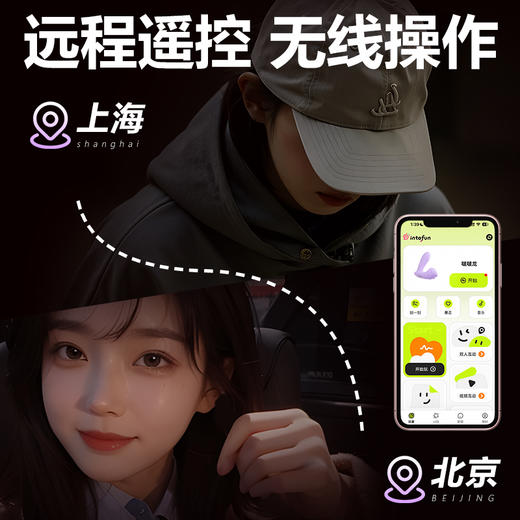 【女用器具】谜姬 双色啵啵龙 入体穿戴 吮吸 商品图6