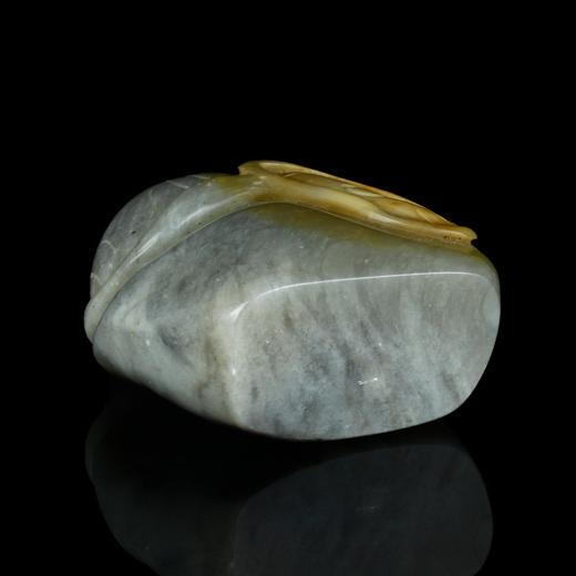 孤品017469昌化石荷钮巧色随形章藏书章闲章-3.6*2.0*4.6cm 商品图4