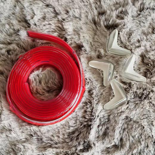 多功能防撞条+防撞角 软弹防撞 无痕强力背胶 透明百搭 适用多种家居 商品图0