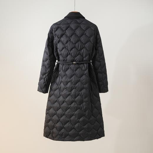 西子/90白鹅绒带腰带百搭显瘦长款羽绒服/YRYF0443 商品图1