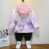 女童春秋加绒外套2025新款儿童韩版冲锋衣中大童女孩夹克洋气上衣 商品缩略图3