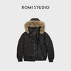 ROMI STUDIO高克重三防90鹅绒厚毛领连帽羽绒服 RWCWWT6073 商品缩略图0
