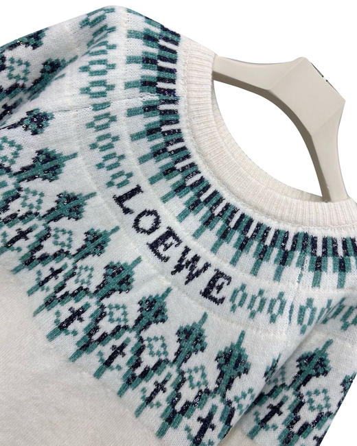 女款钩花针织毛衣zh014 商品图2