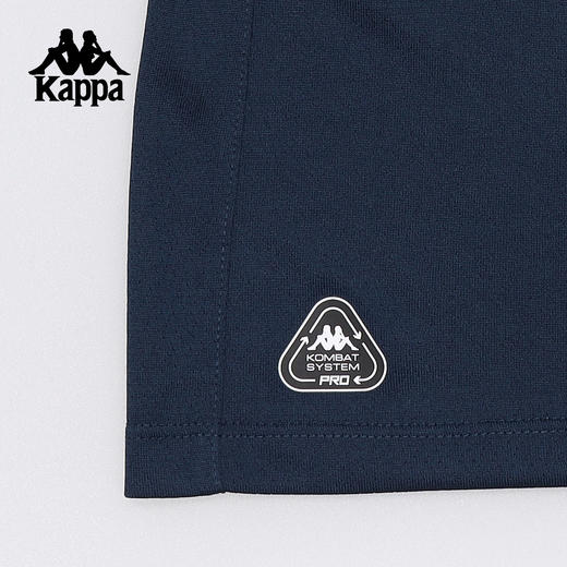 Kappa 训练服女2025新款运动训练短袖夏季透气休闲T恤男382863W-A0B 商品图3